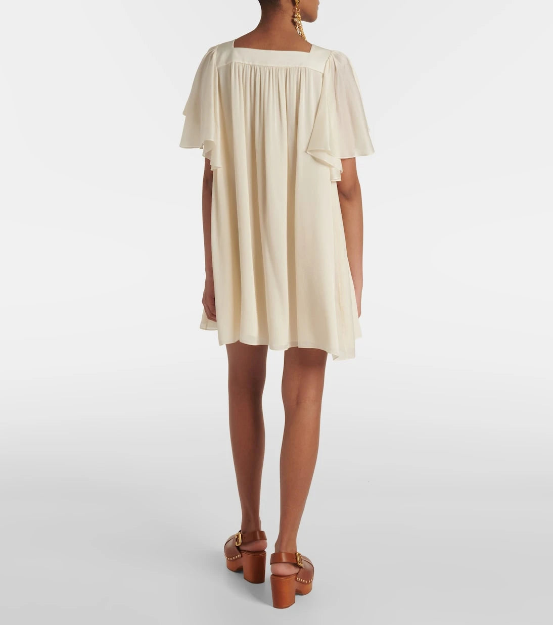 Chloé - Ro33 ipek mini elbise
