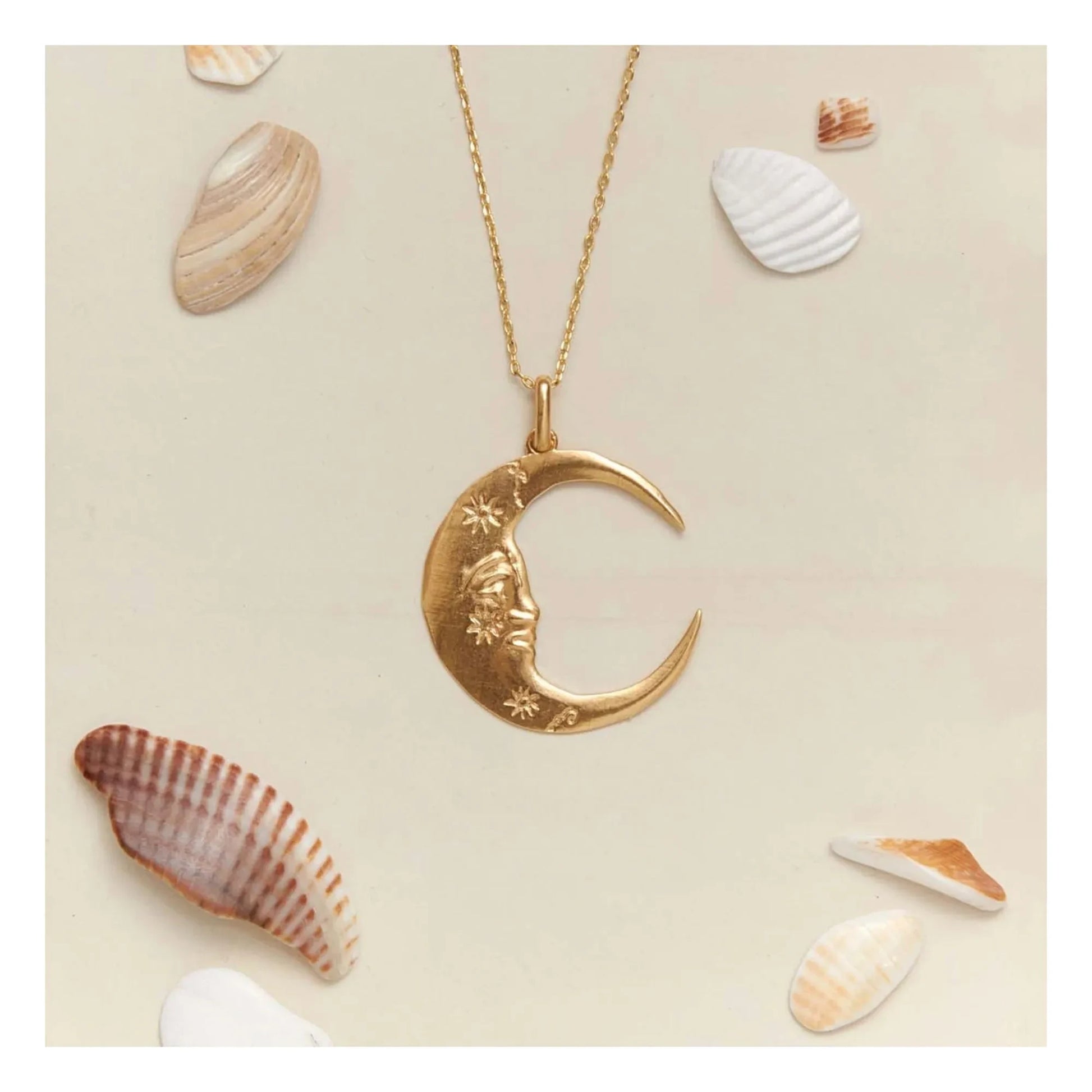 Alhaja - Luna necklace | Gold
