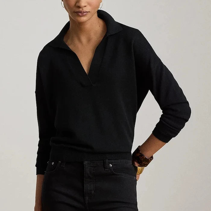 Lauren Ralph Lauren пуловер дамски с памук