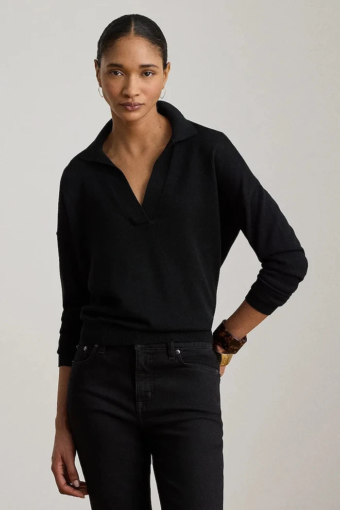 Lauren Ralph Lauren пуловер дамски с памук