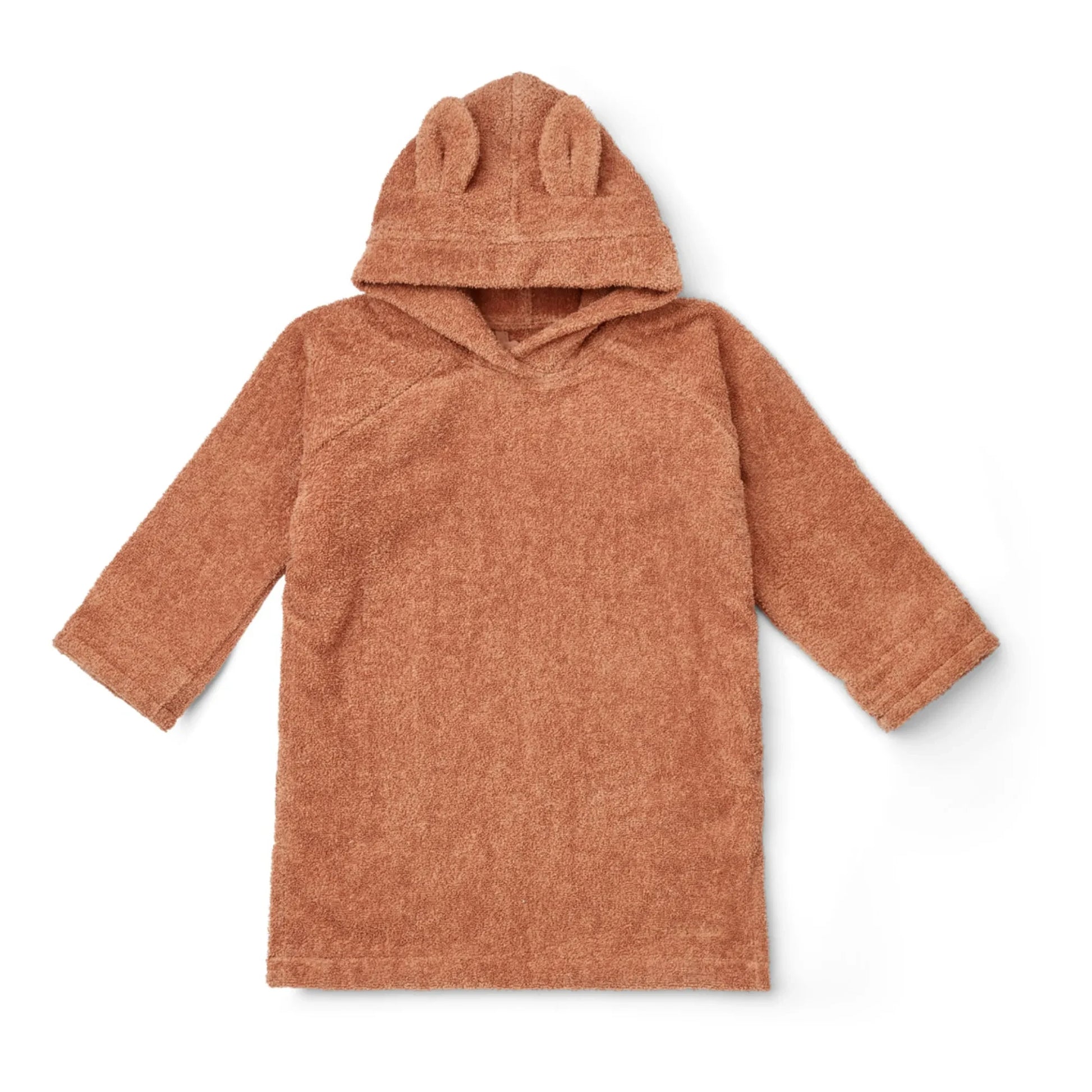 Liewood - Ilja Organic Cotton Terry Long Poncho | Pink