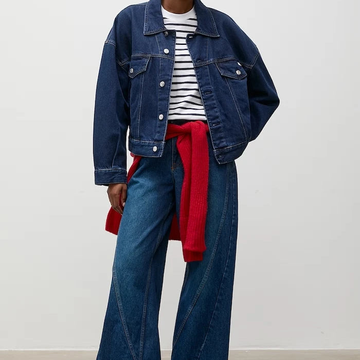 Answear.LAB дънки wide leg дамски