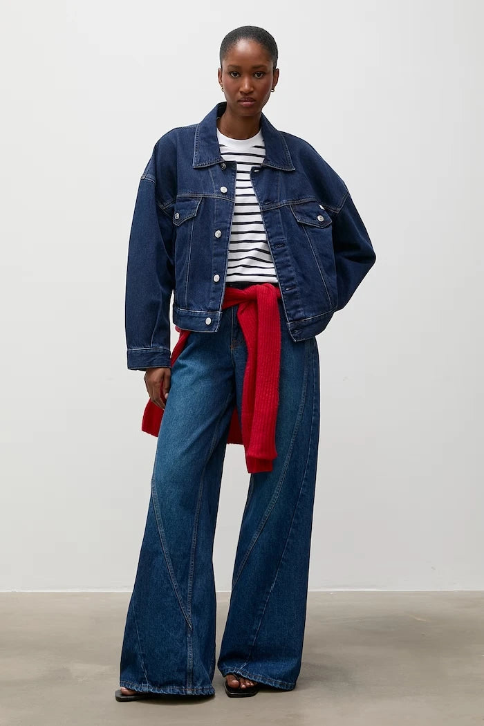 Answear.LAB дънки wide leg дамски