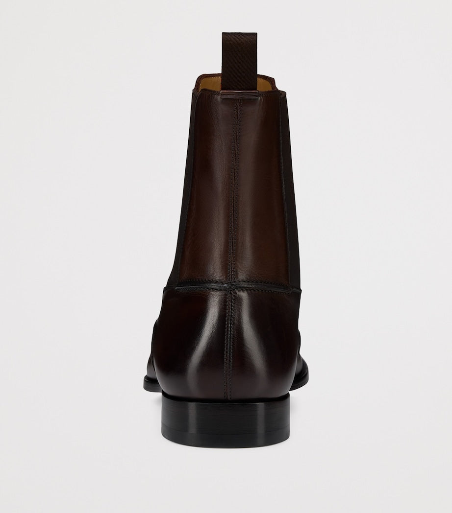 Christian Louboutin Serchelsea Leather Ankle Boots