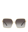Gold Square Sunglasses