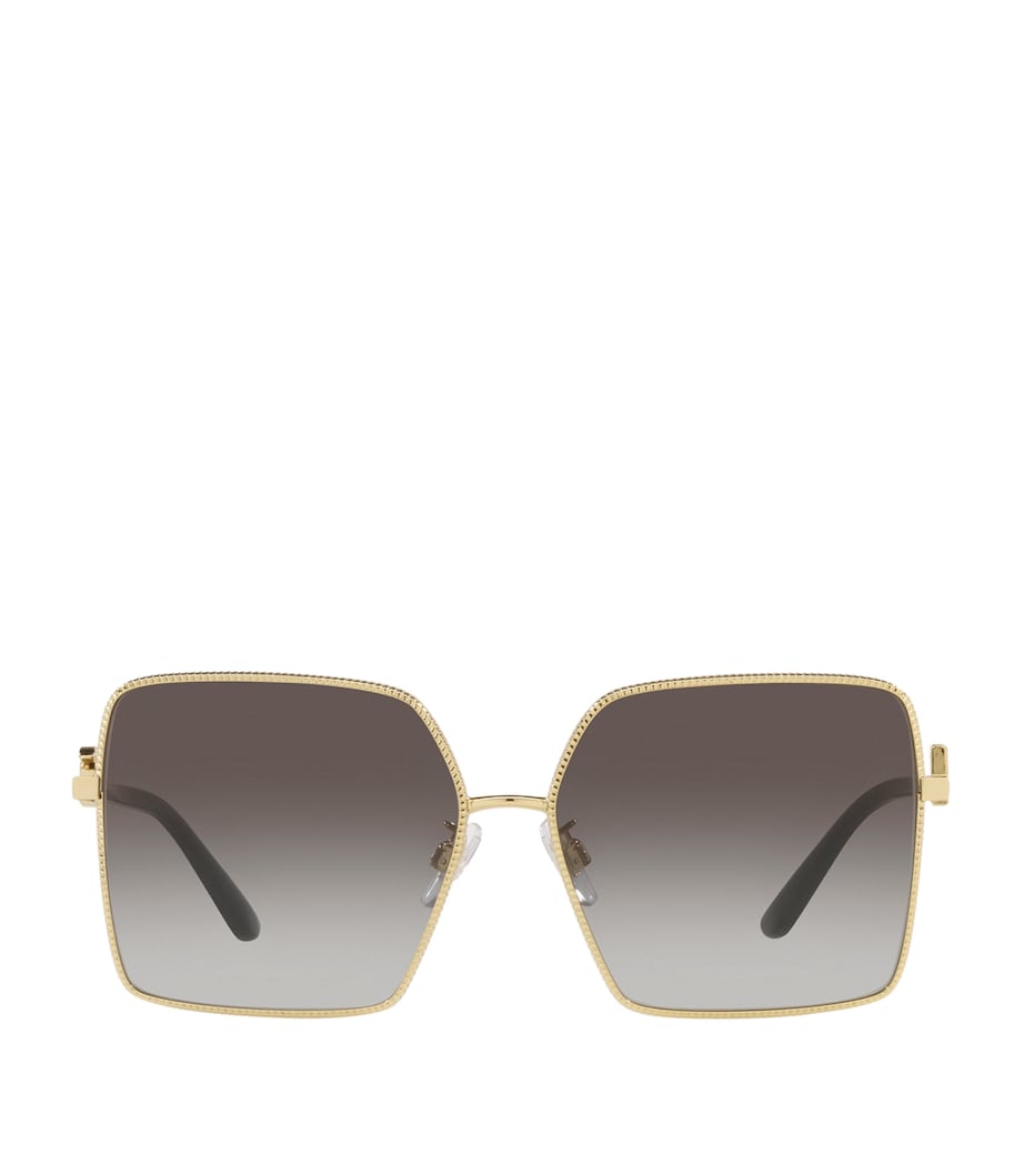 Gold Square Sunglasses