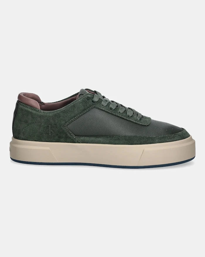 Calvin Klein BASKET CUPSOLE LACEUP LTH-NU Deri Sneakers