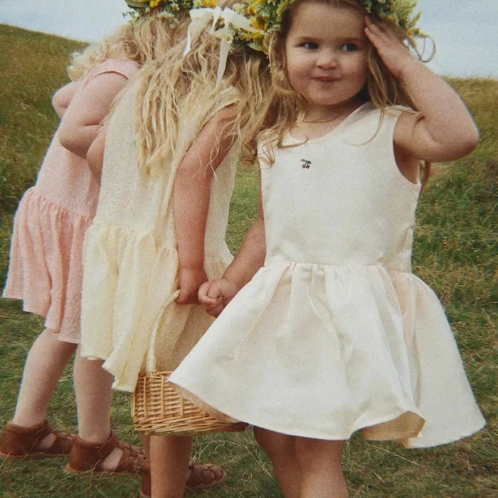 Konges Sløjd разкроена рокля BELLIS DRESS GRS