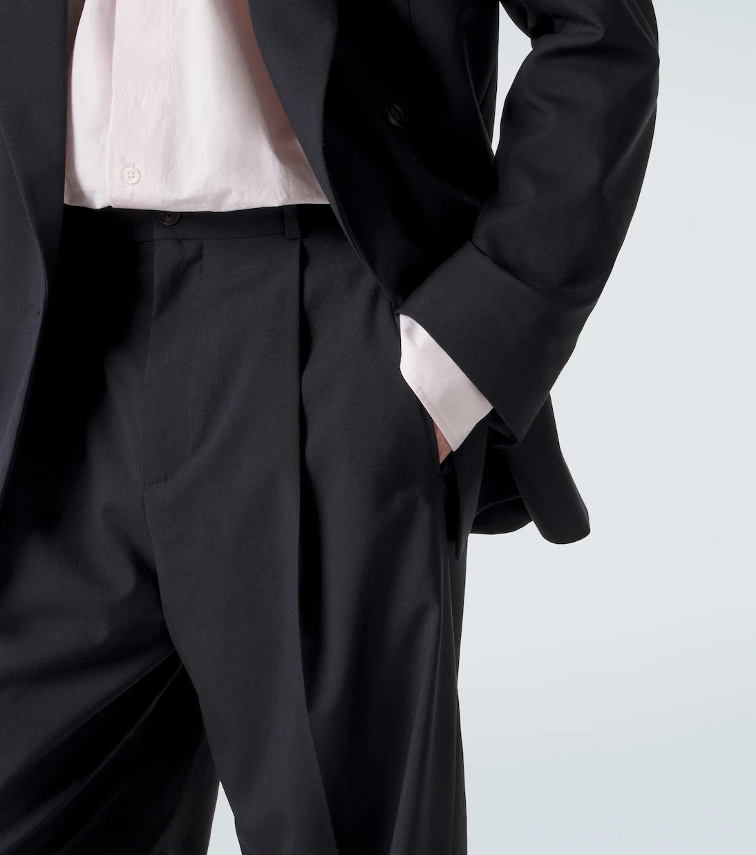 The Row - Thom wool wide-leg pants