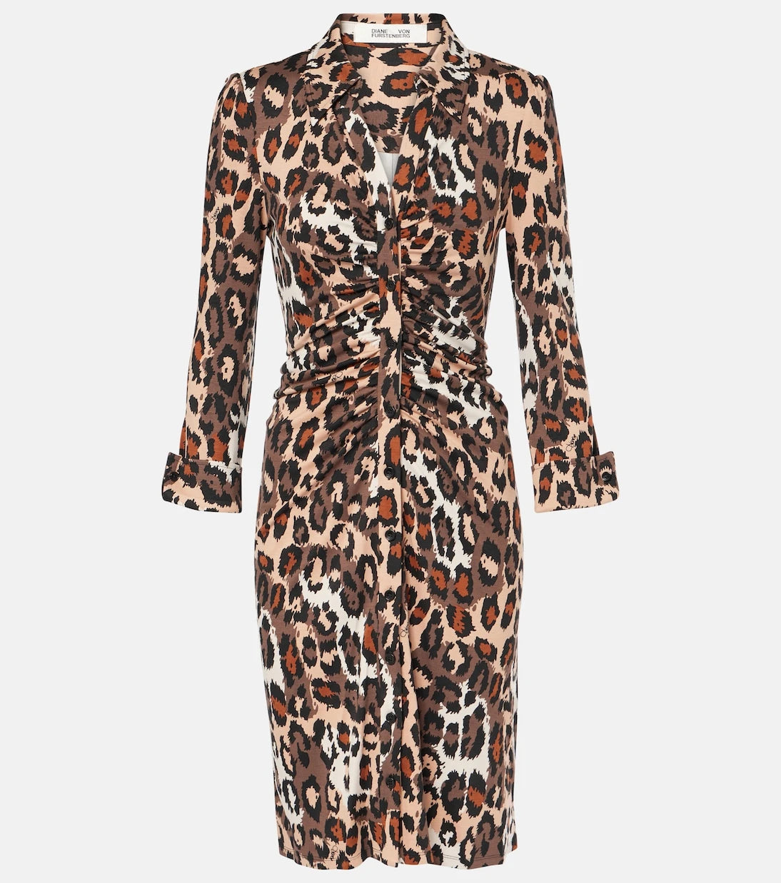 Diane von Furstenberg - Sheska leopard-print midi dress