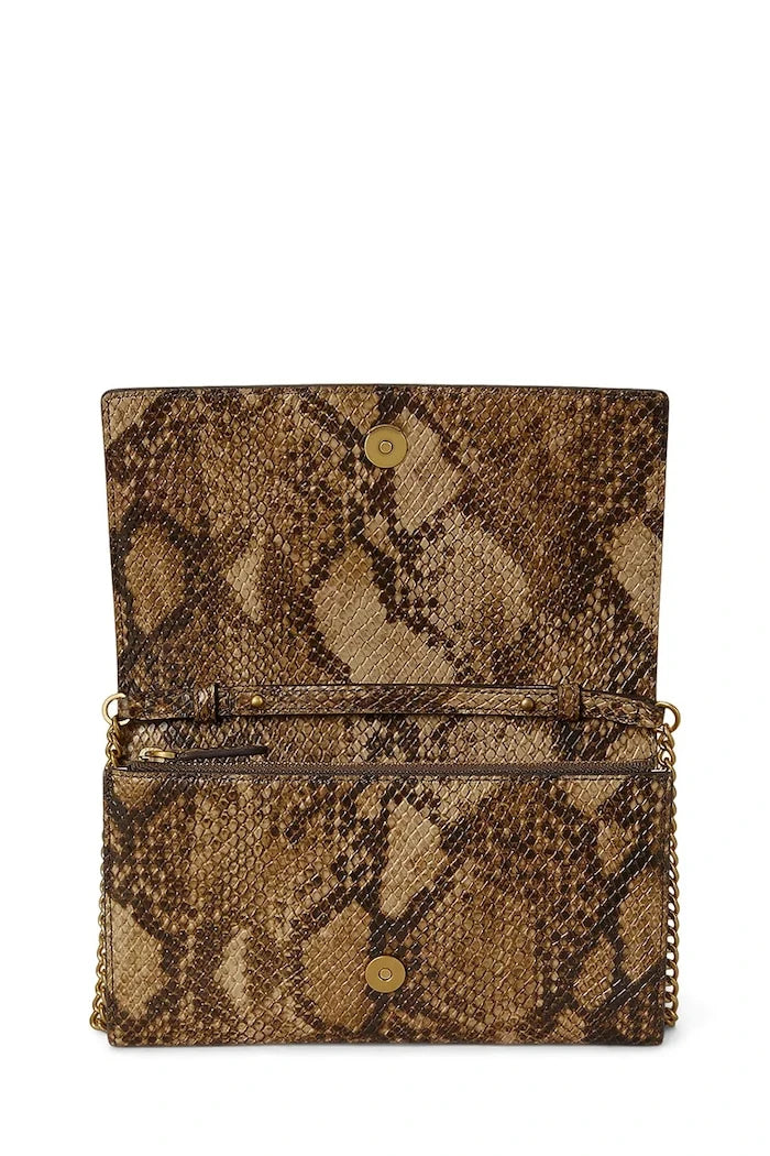 Lauren Ralph Lauren kadın deri crossbody çanta