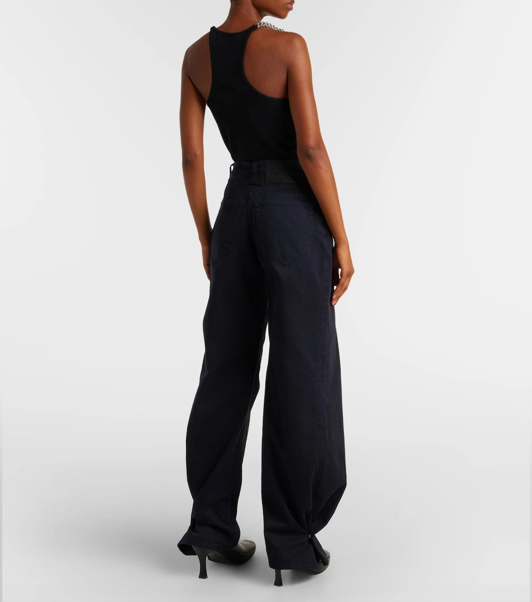 Jean Paul Gaultier - Low-rise wide-leg jeans