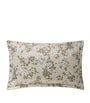 Organic Cotton Fine Fleur Oxford Square Pillowcase (65cm x 65cm)