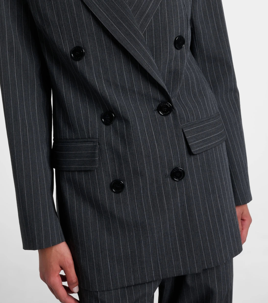 Isabel Marant - Jevimaga pinstriped wool-blend blazer