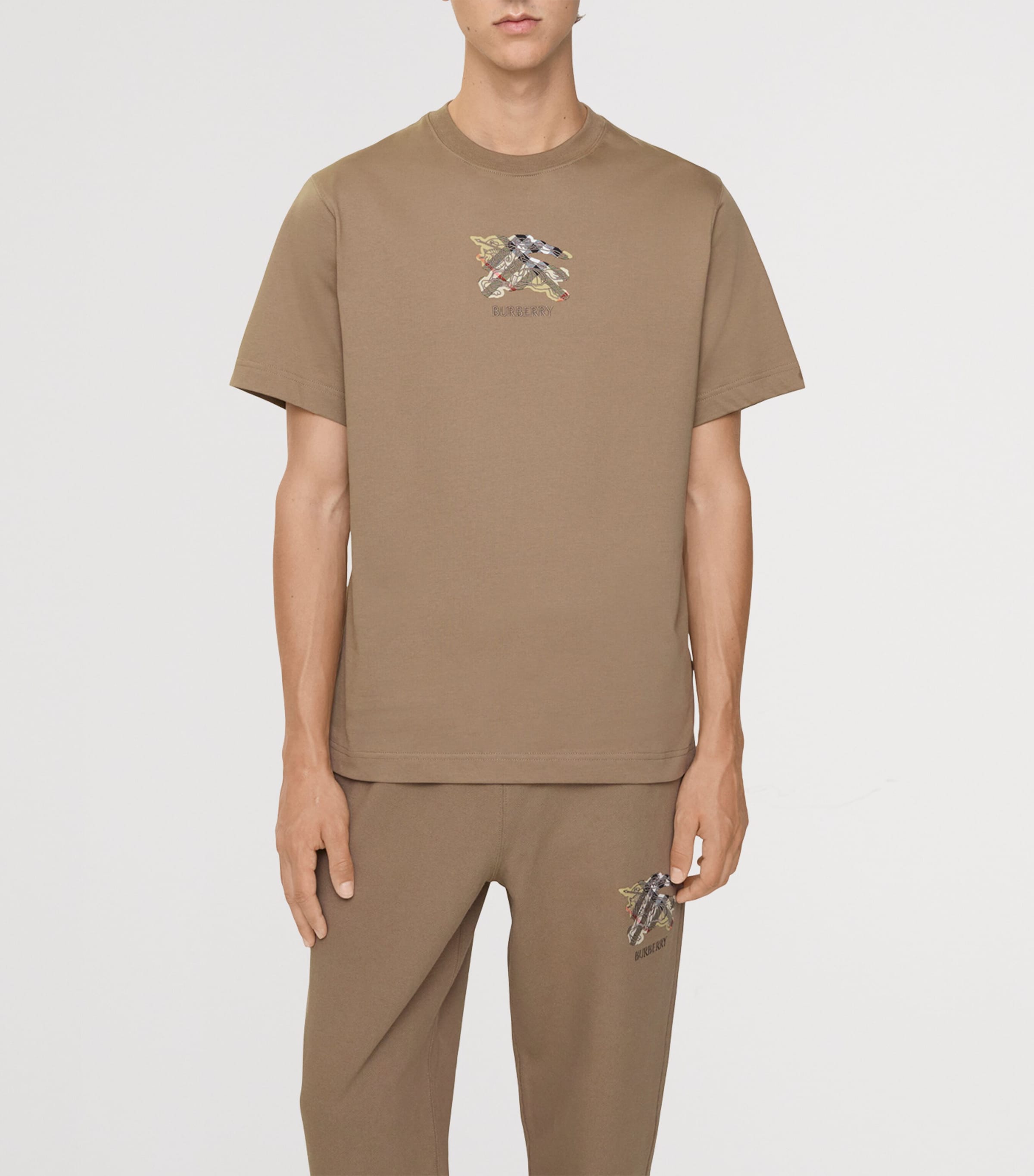 Burberry Cotton Check-EKD T-Shirt