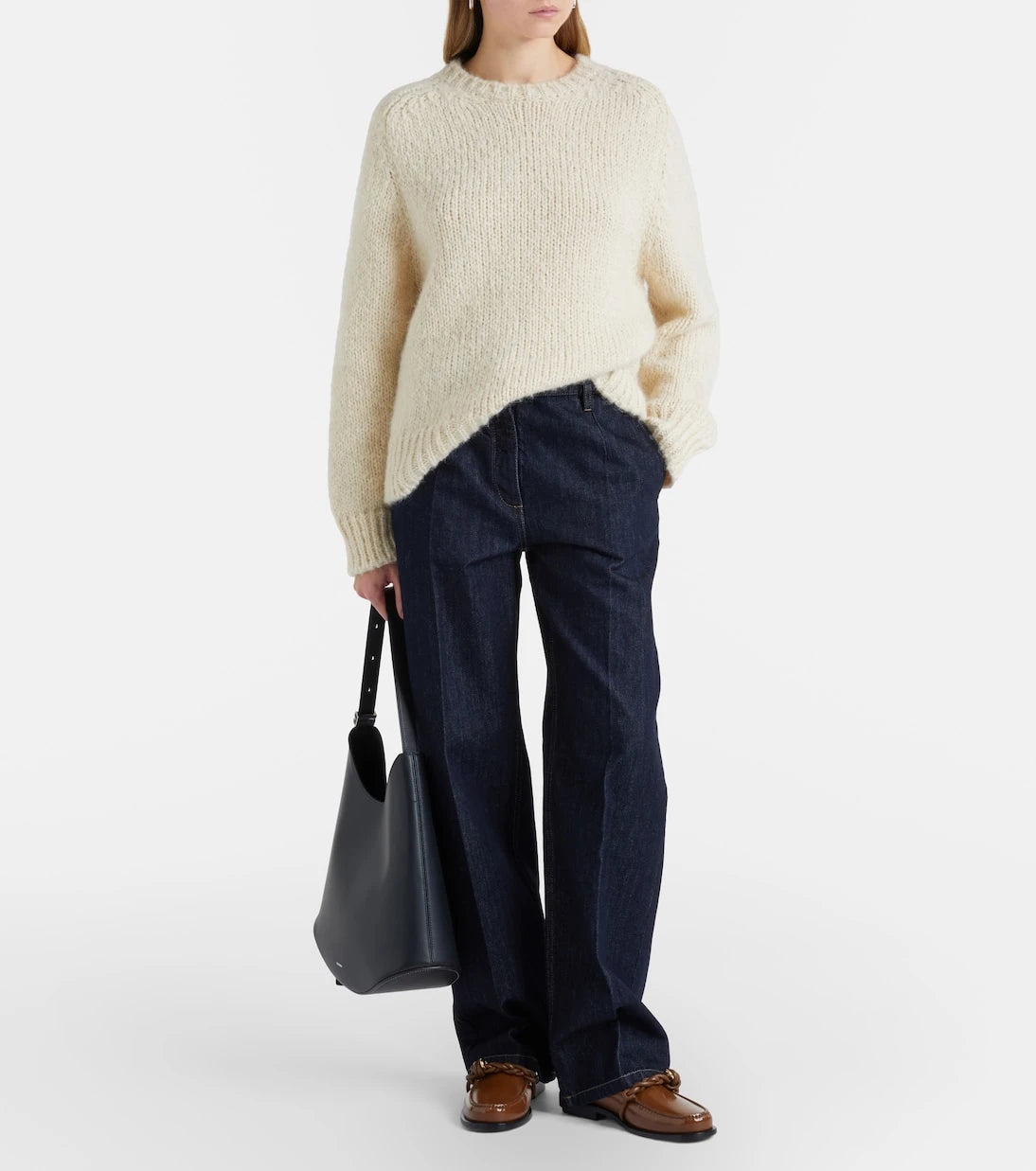 Jil Sander - Geniş paça jean