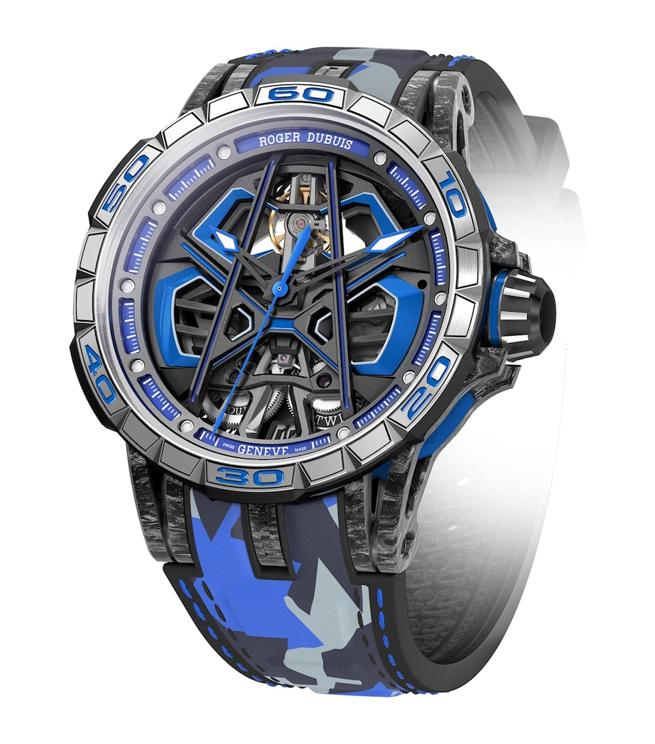 Roger Dubuis Carbon Excalibur Spider Huracan Sterrato MB Watch 45mm