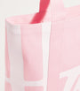 Harrods Pink Medium Cotton Logo Tote Bag