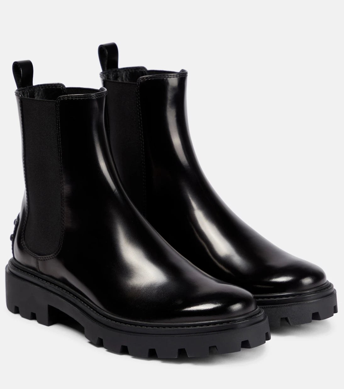 Tod's - Patent leather Chelsea boots