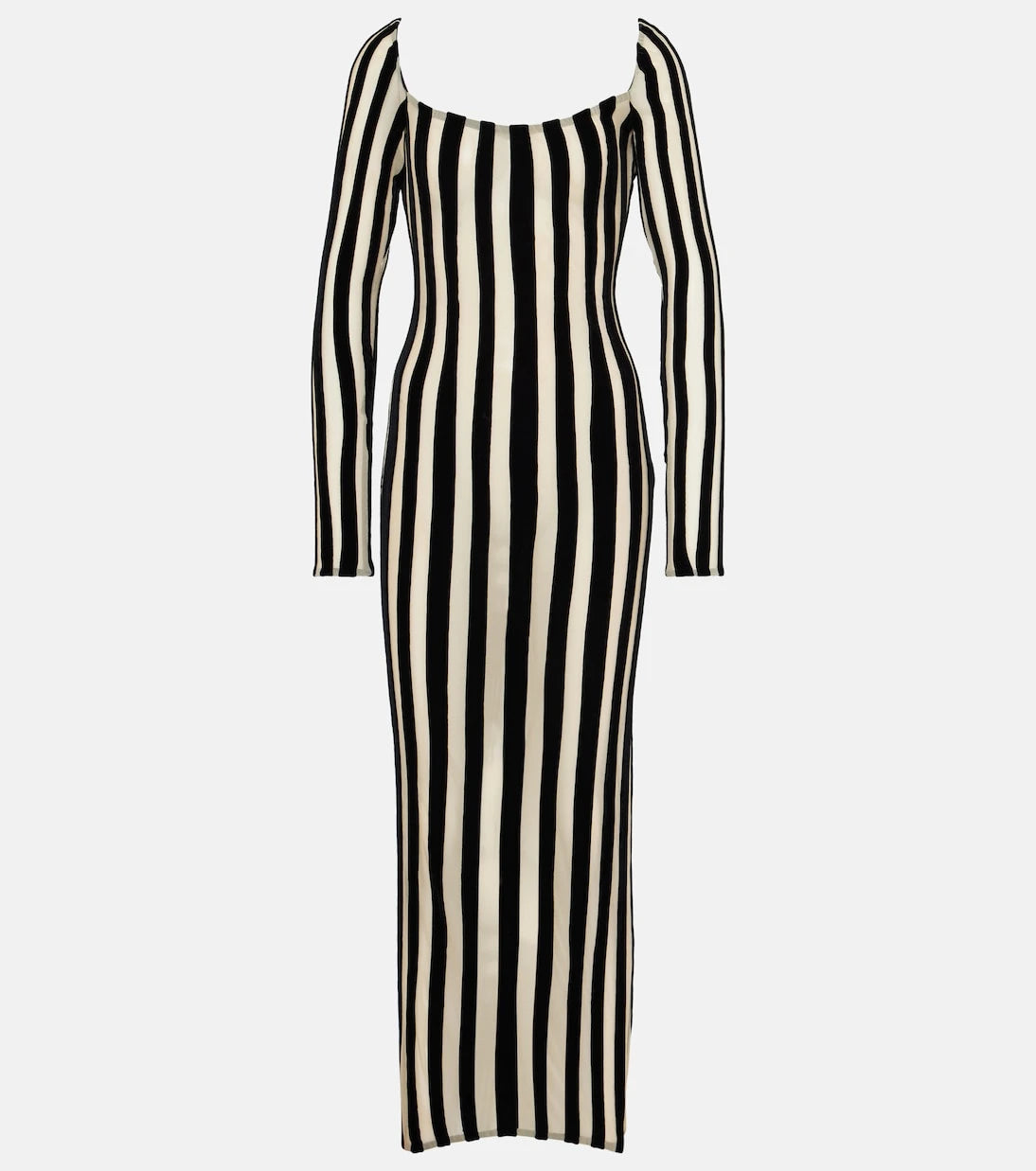 LaQuan Smith - Striped gown
