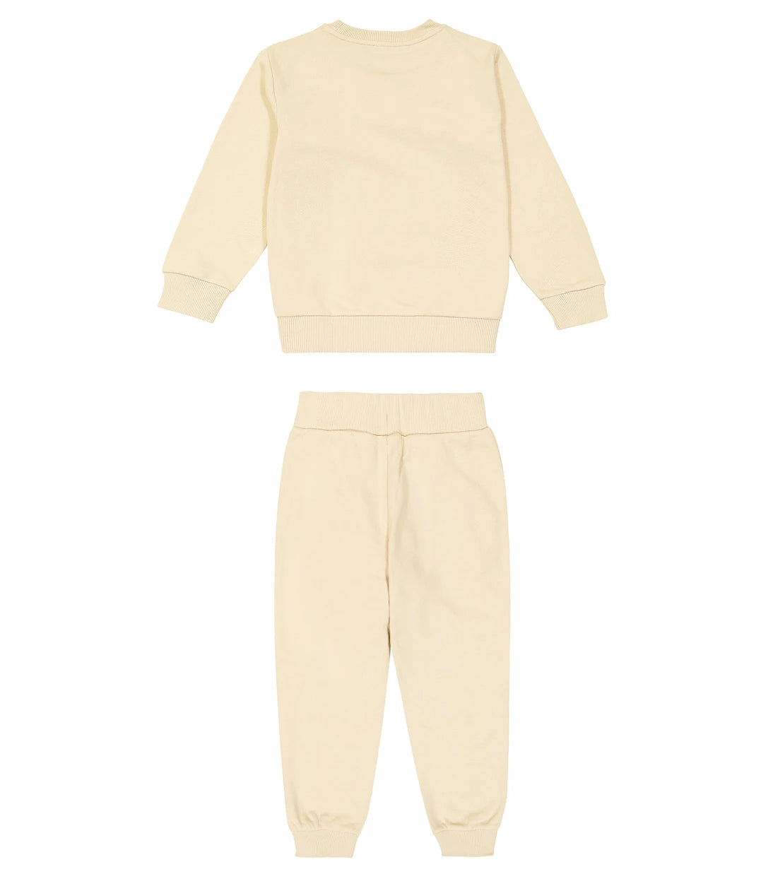 Balmain Kids - Cotton fleece sweatshirt and sweatpants set