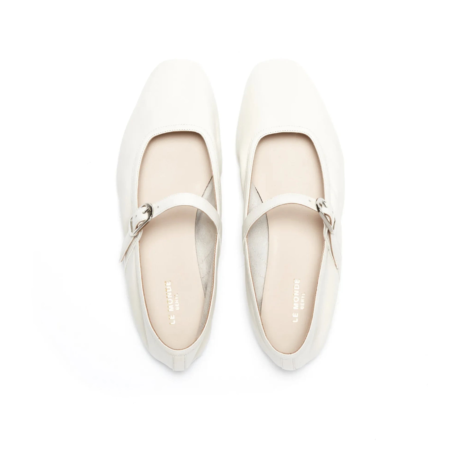 Le Monde Beryl - Ballet Pump Mary Jane | Ecru