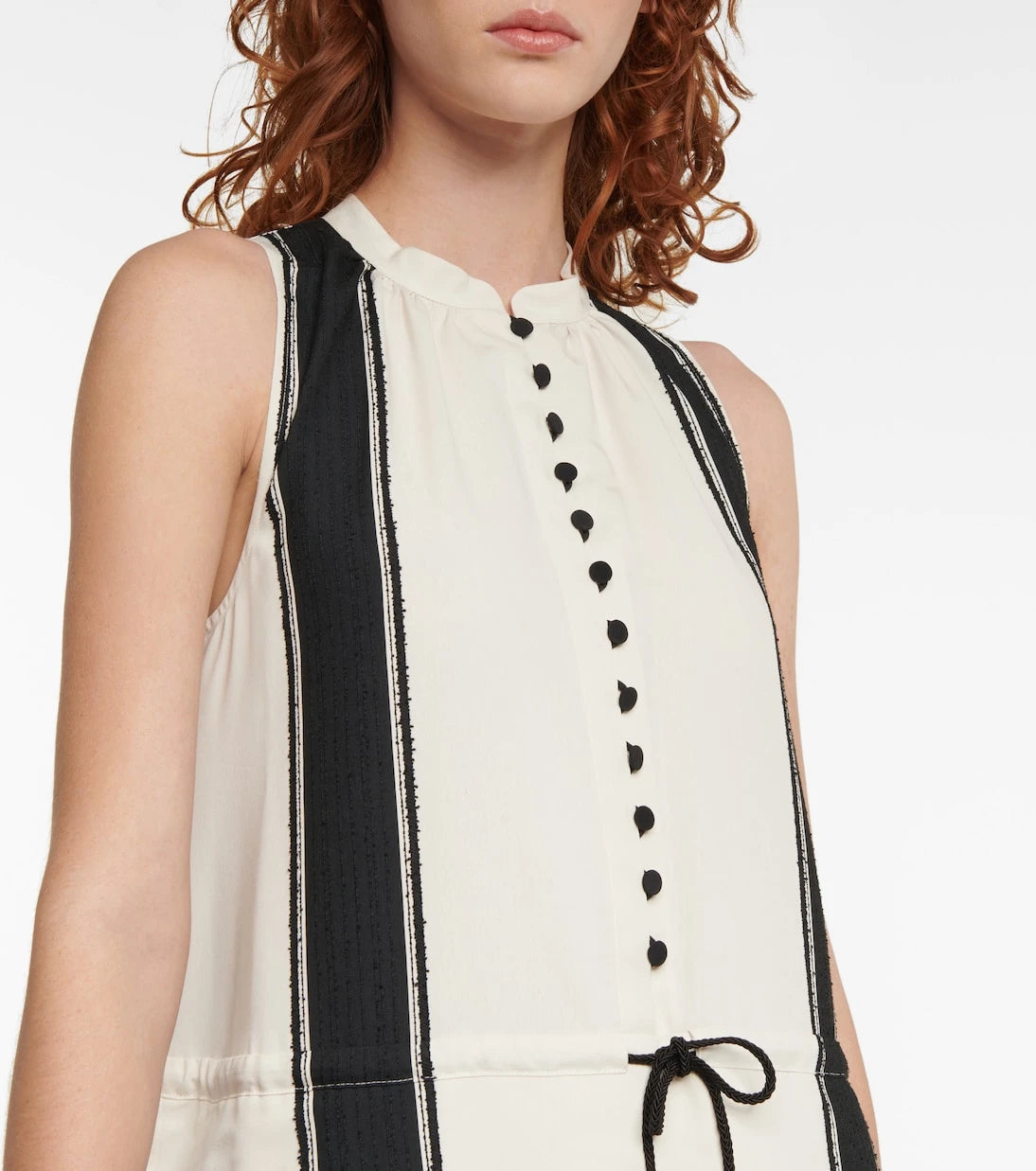 Altuzarra - Penelope striped crêpe midi dress