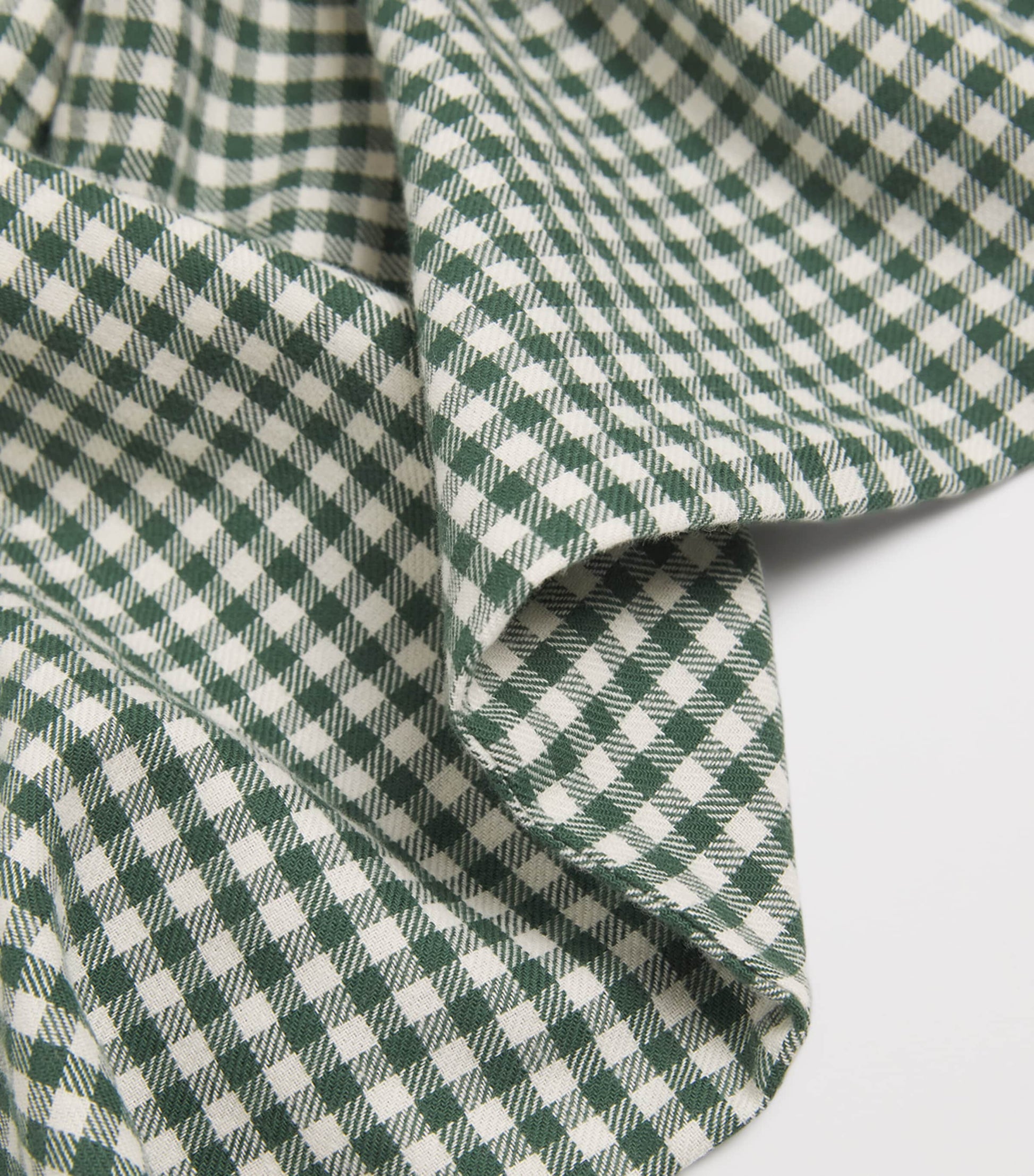 Organic Cotton Check Foret Trousers (9 Months-4 Years)