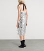 Prada Metallic Sequin-Embellished Mini Dress