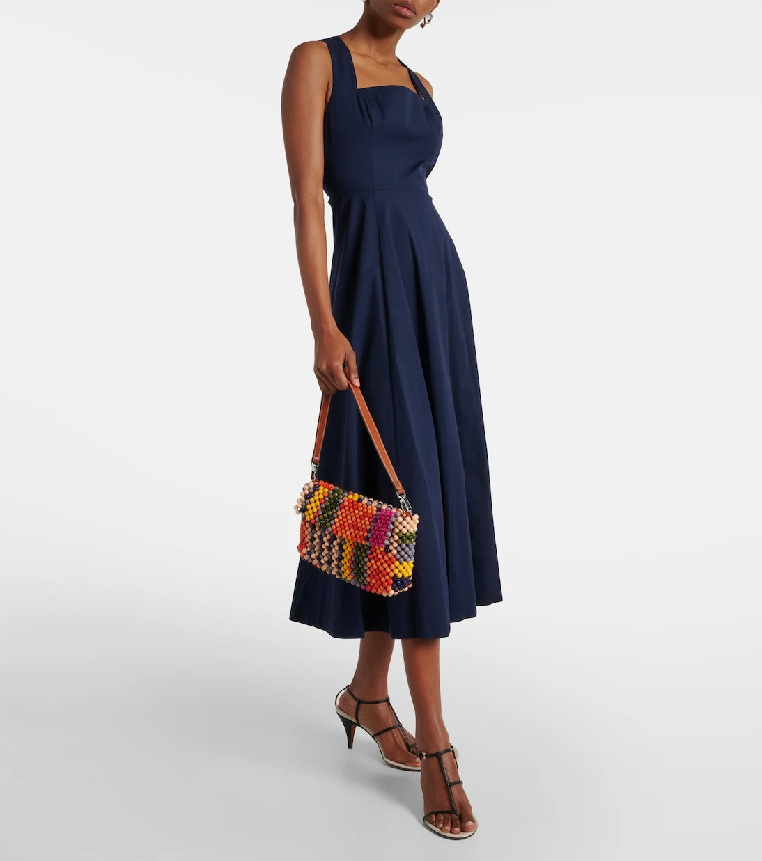 Staud - Timmy Small beaded shoulder bag