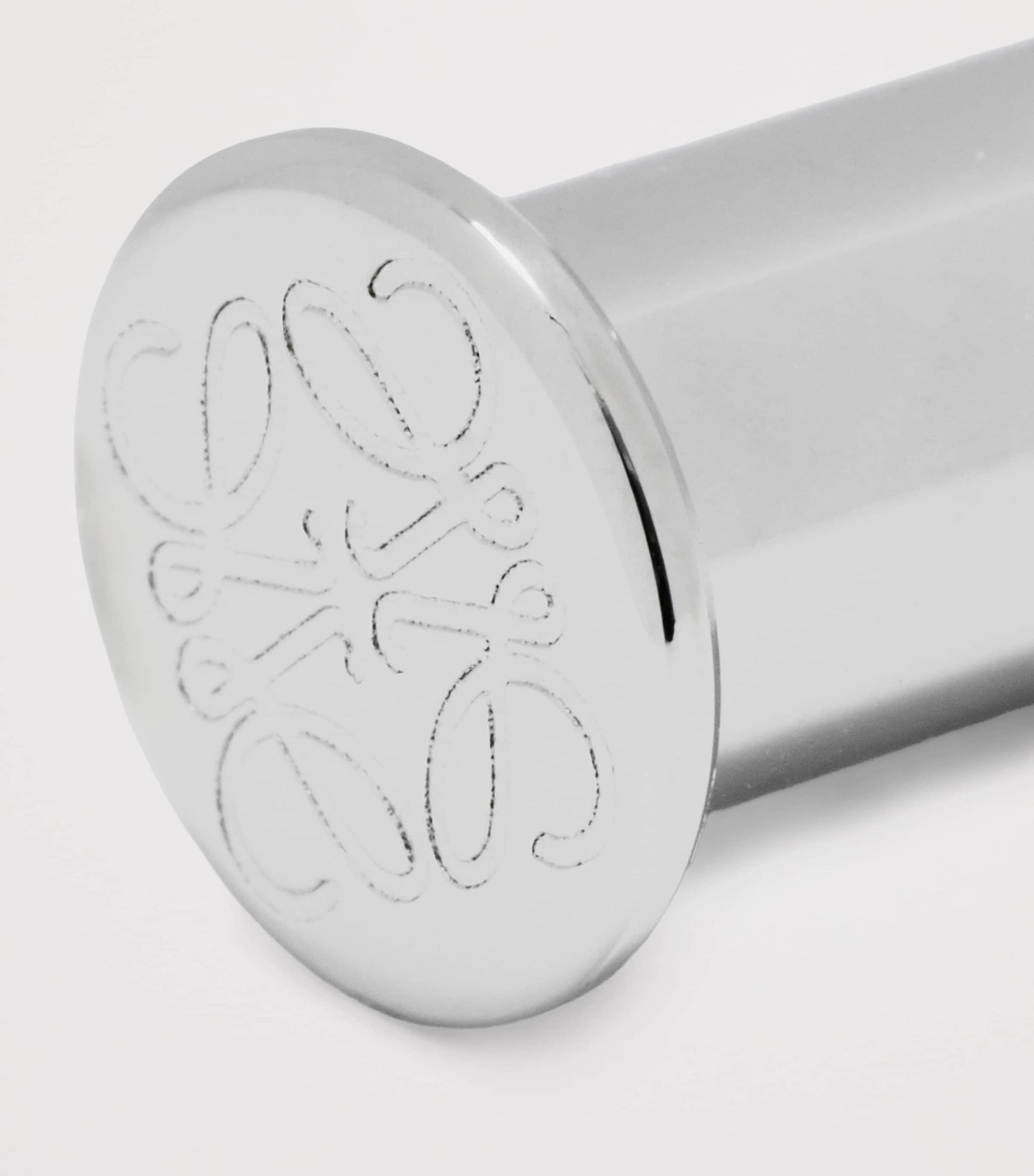 Silver Brass Personalisation Bar Bag Charm