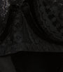 Coco De Mer Black Velvet-Lace Kiana Halterneck Plunge Bra