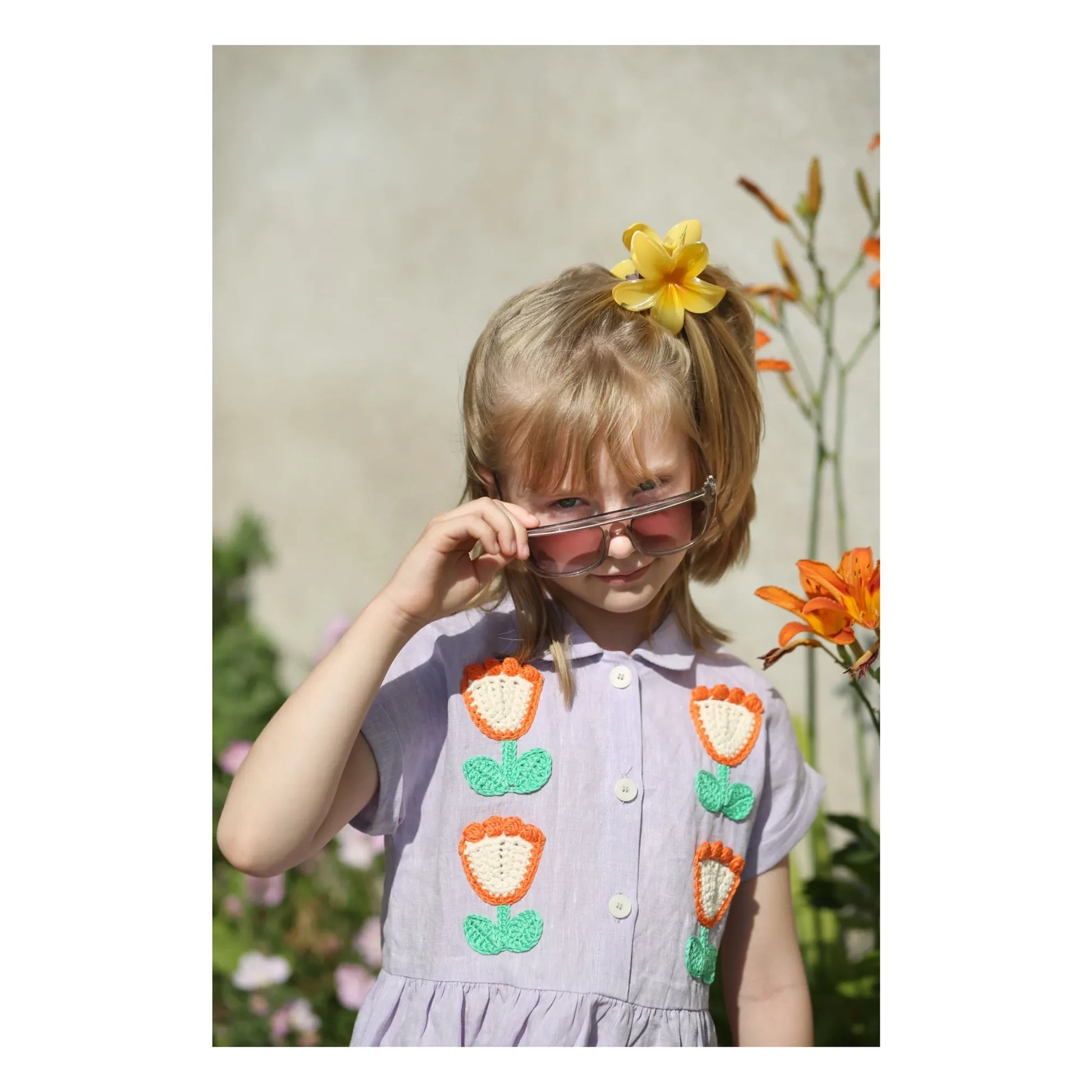 Kalinka - Mila Linen dress | Mauve