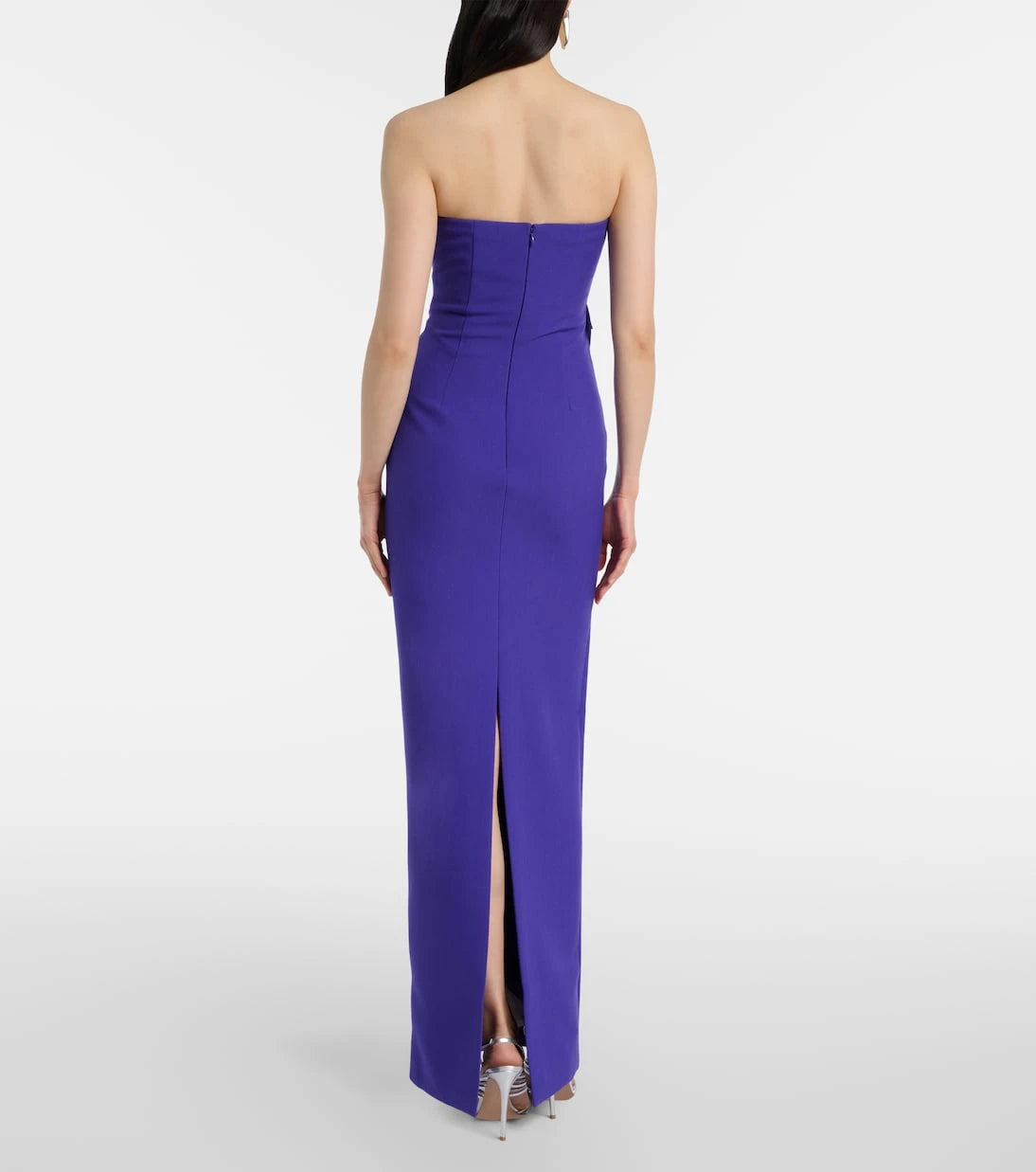 Roland Mouret - Floral-appliqué gown