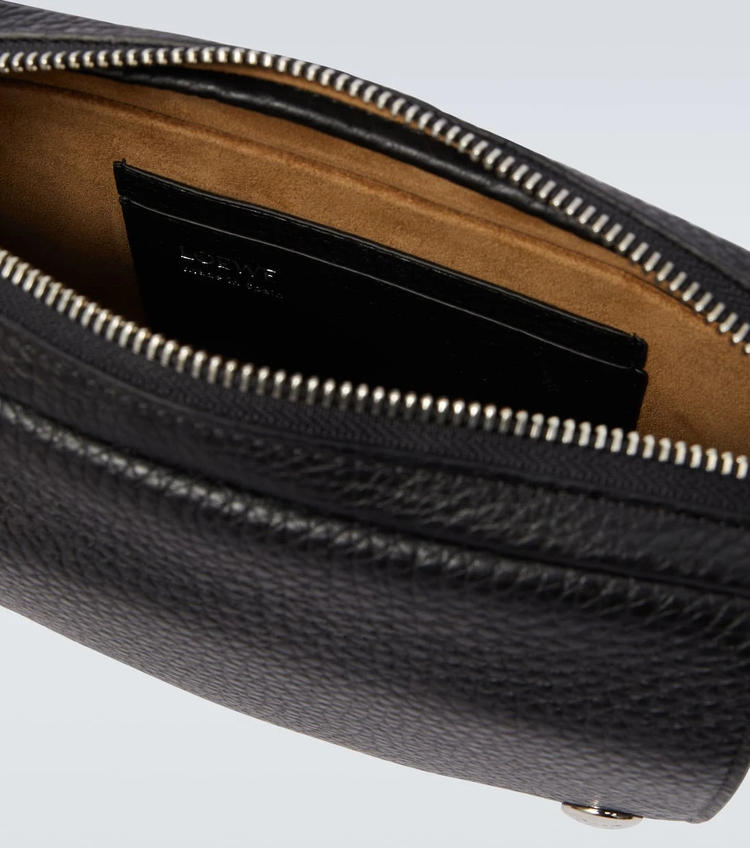 Loewe - حقيبة كتف Pebble Small من الجلد