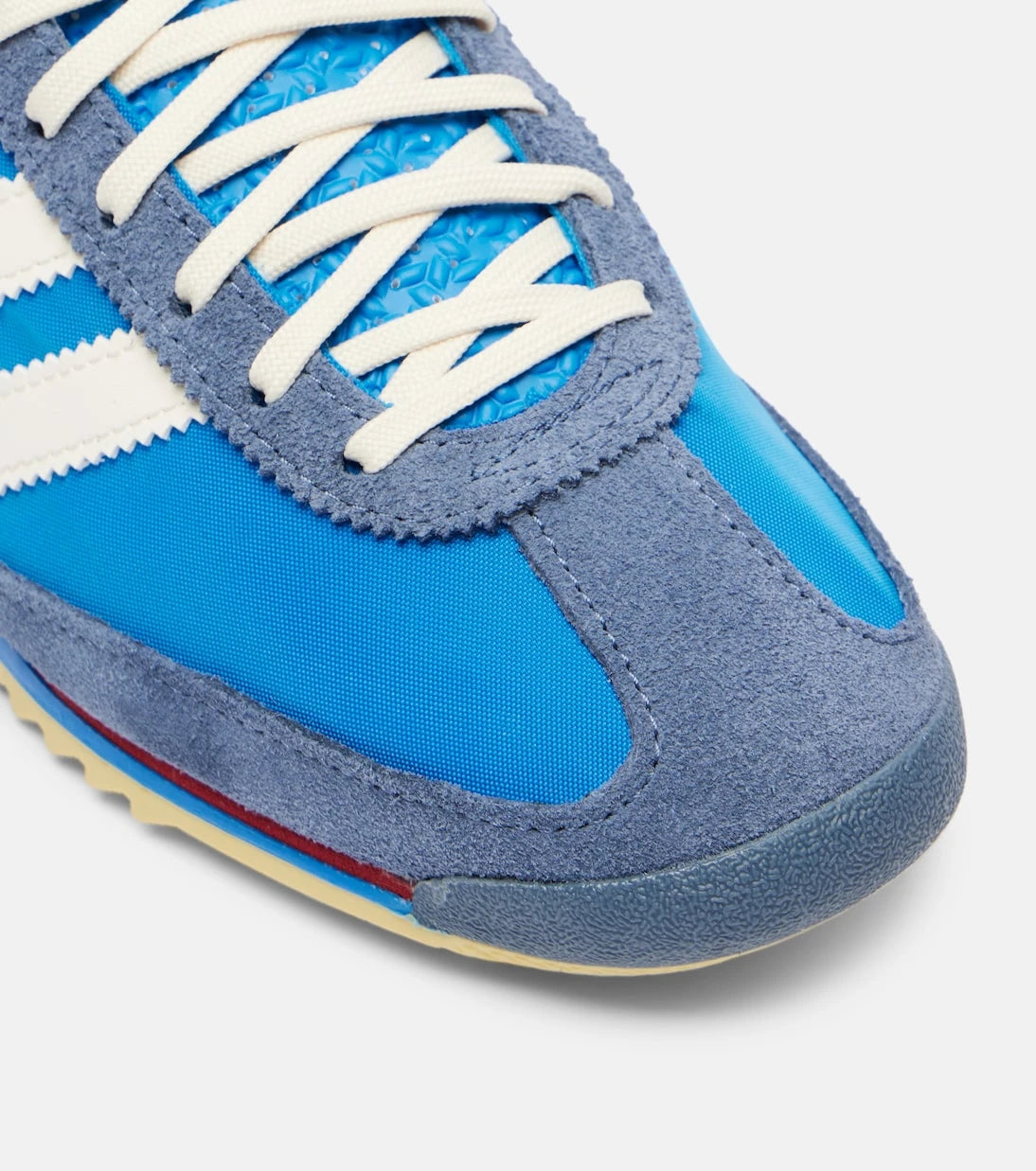 Adidas - أحذية سنيكرز SL 72 OG مزينة بالجلد المدبوغ