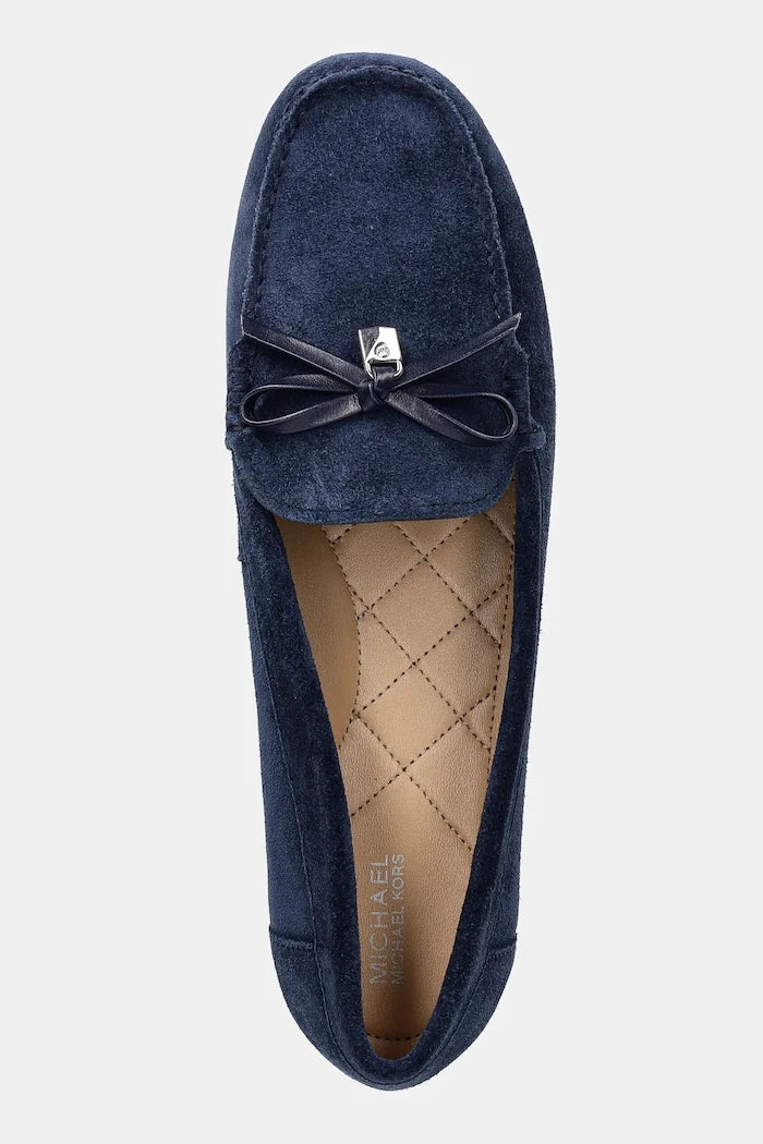 Велурени мокасини MICHAEL Michael Kors Juliette Moc