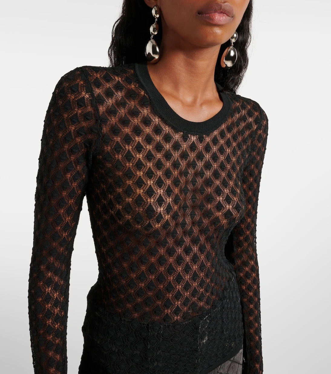 Isabel Marant - Zavia open-knit sweater