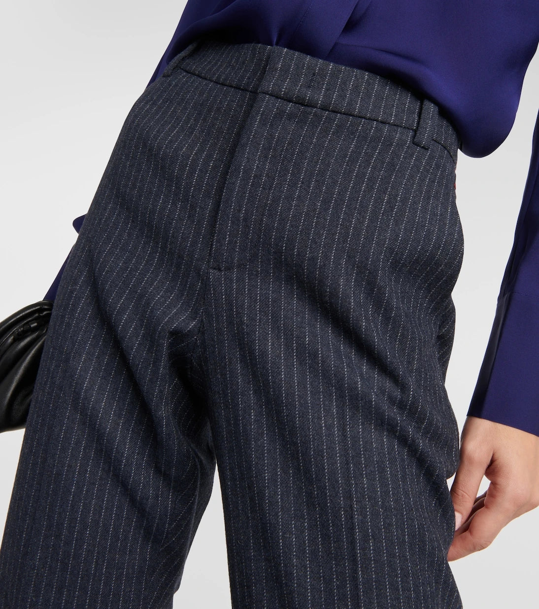 Vince - Pinstripe flannel straight pants