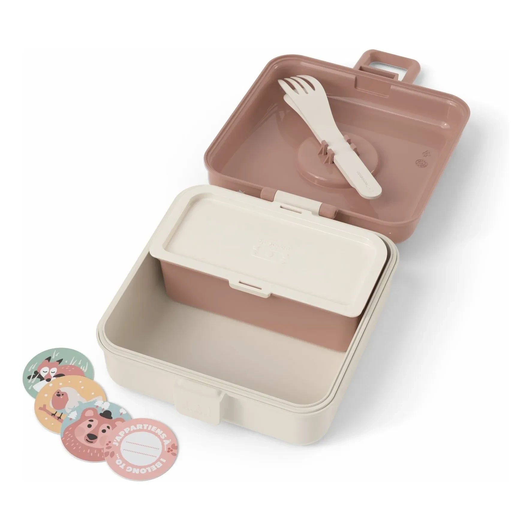 Monbento - Lunch box Snacky Renard | Cannelle