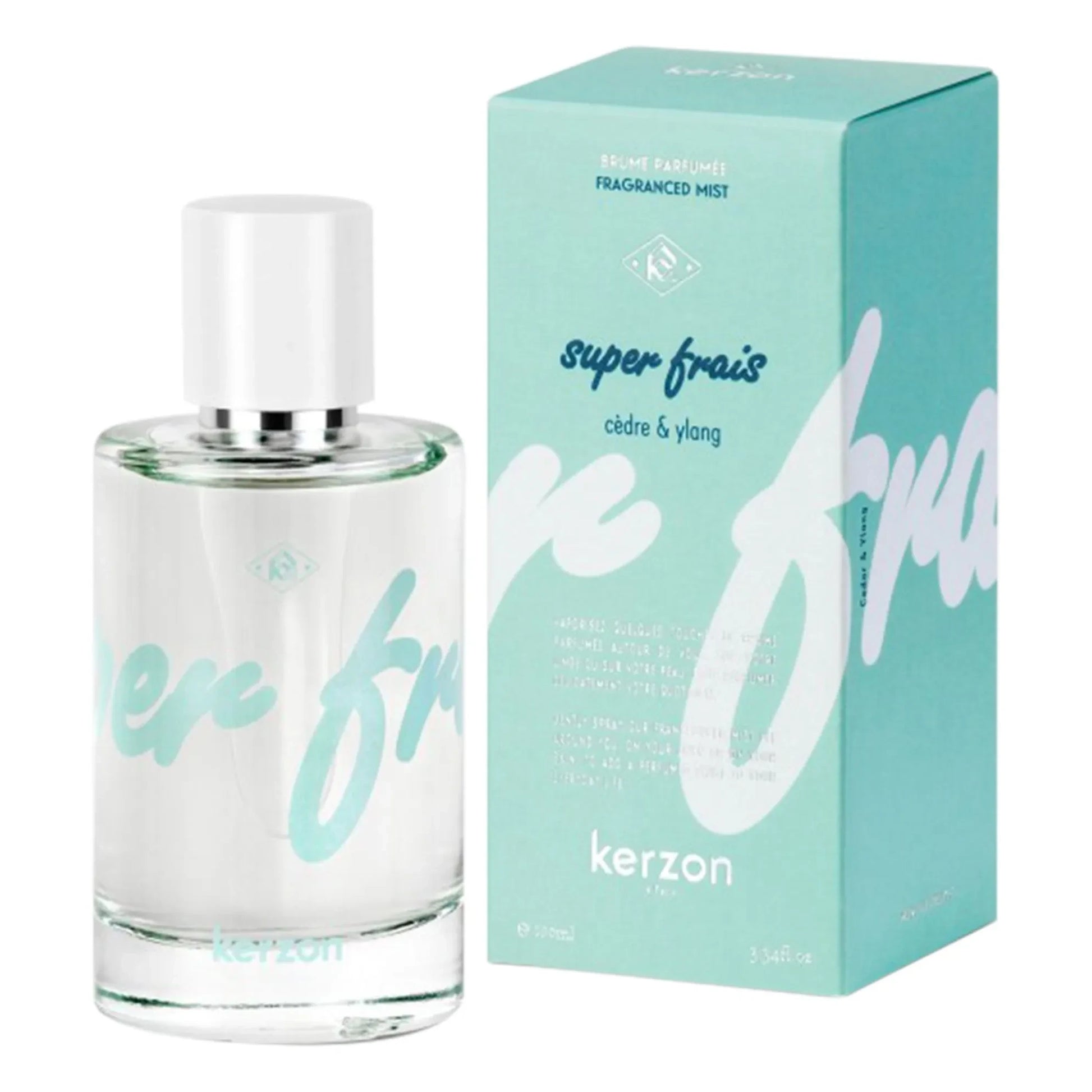 Kerzon - Super Fresh Fragranced Mist - Cèdre et Ylang 100ml