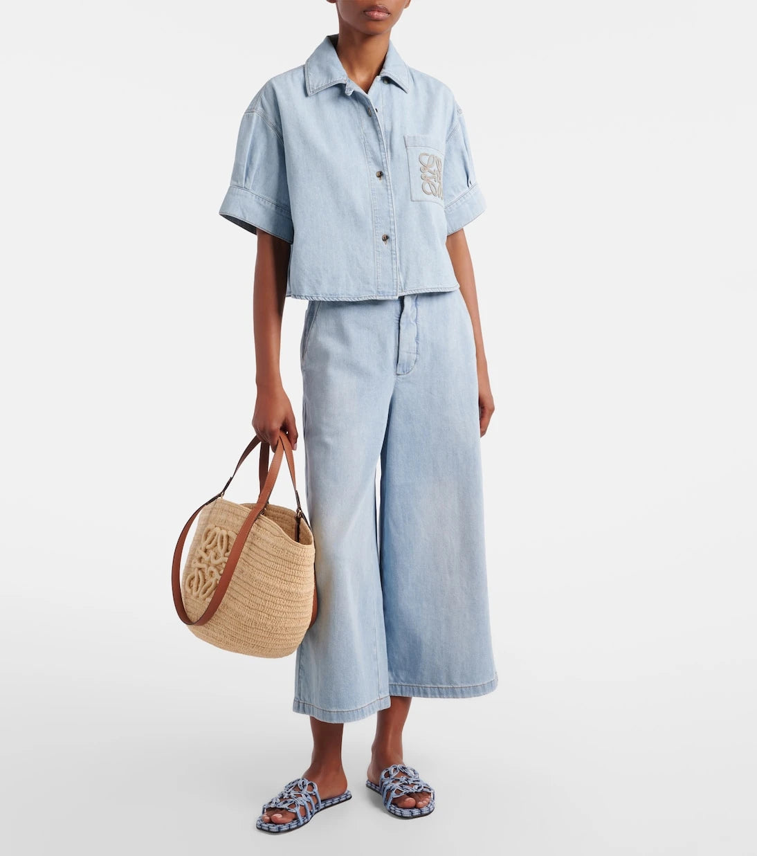 Loewe - Paula's Ibiza Eclipse Medium basket bag