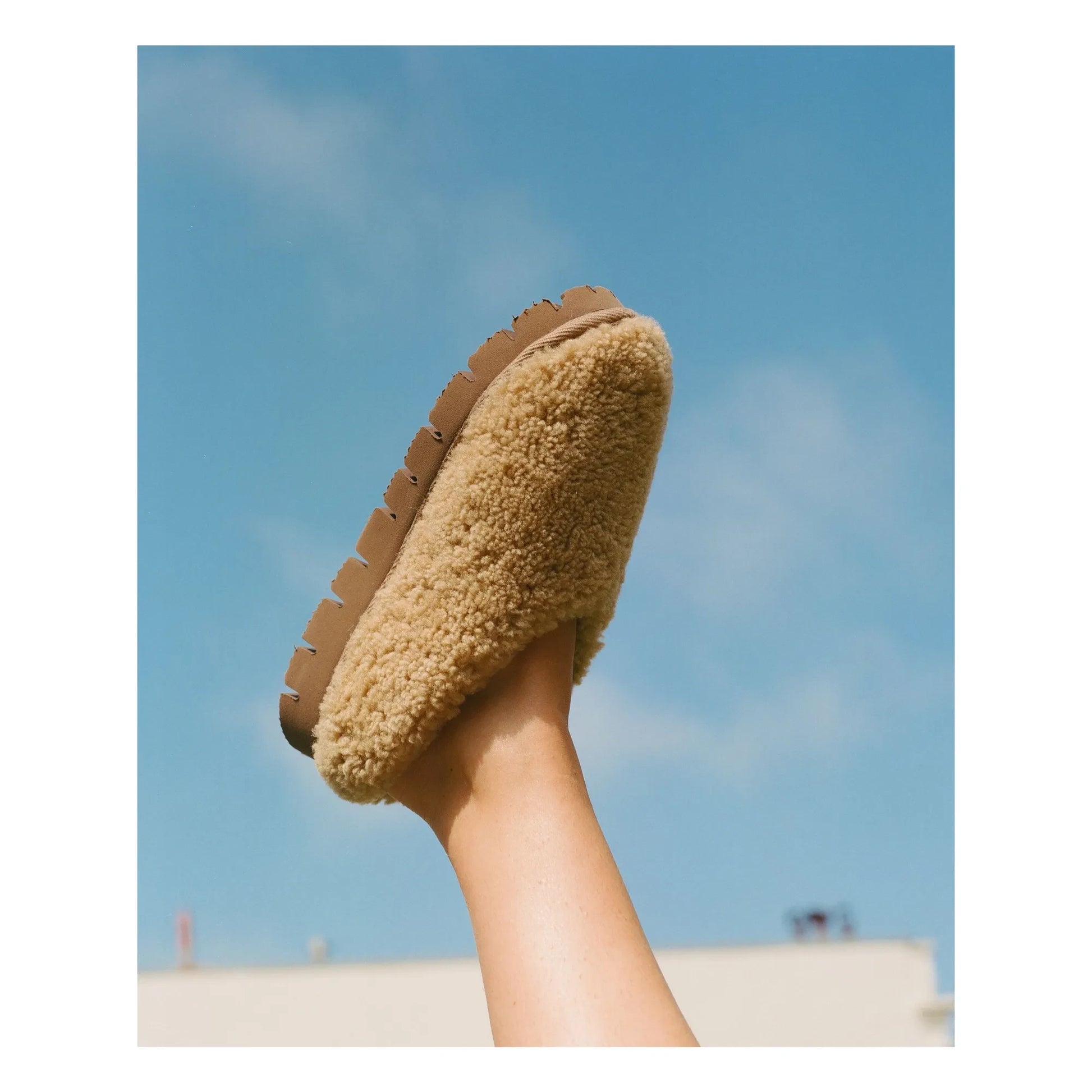 ILDA'S sheep - Sheepskin clogs | Beige
