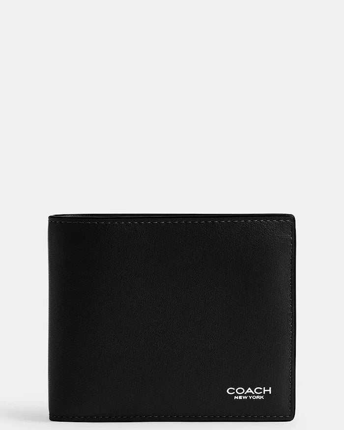 Coach портфейл мъжки от кожа