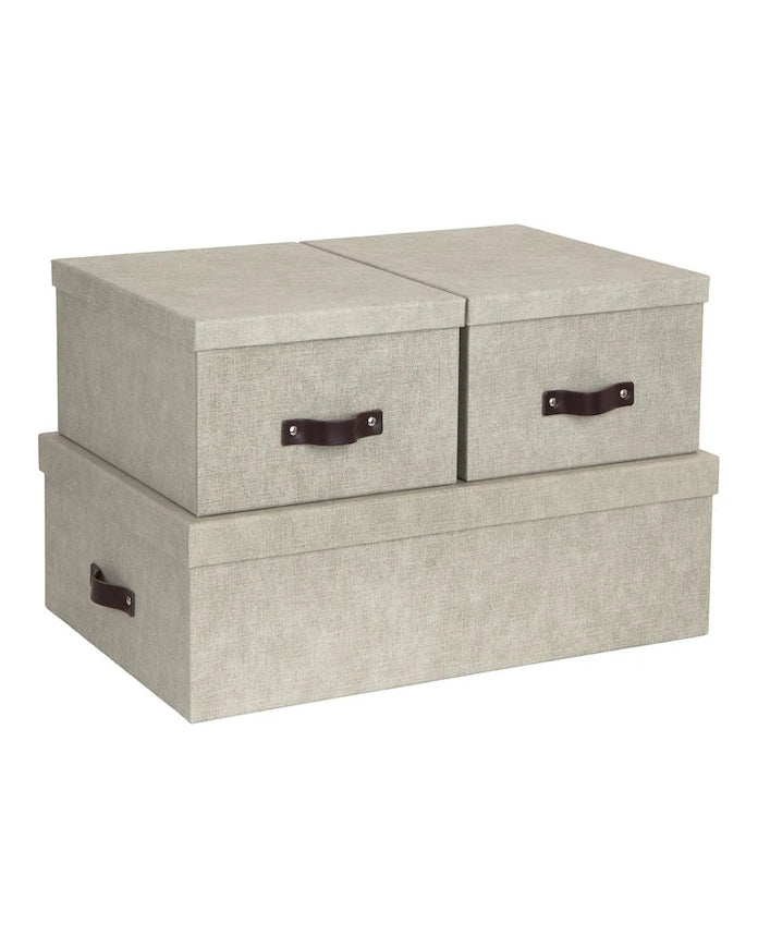 Bigso Box of Sweden - Inge Saklama Kutusu Seti (3 Parça)