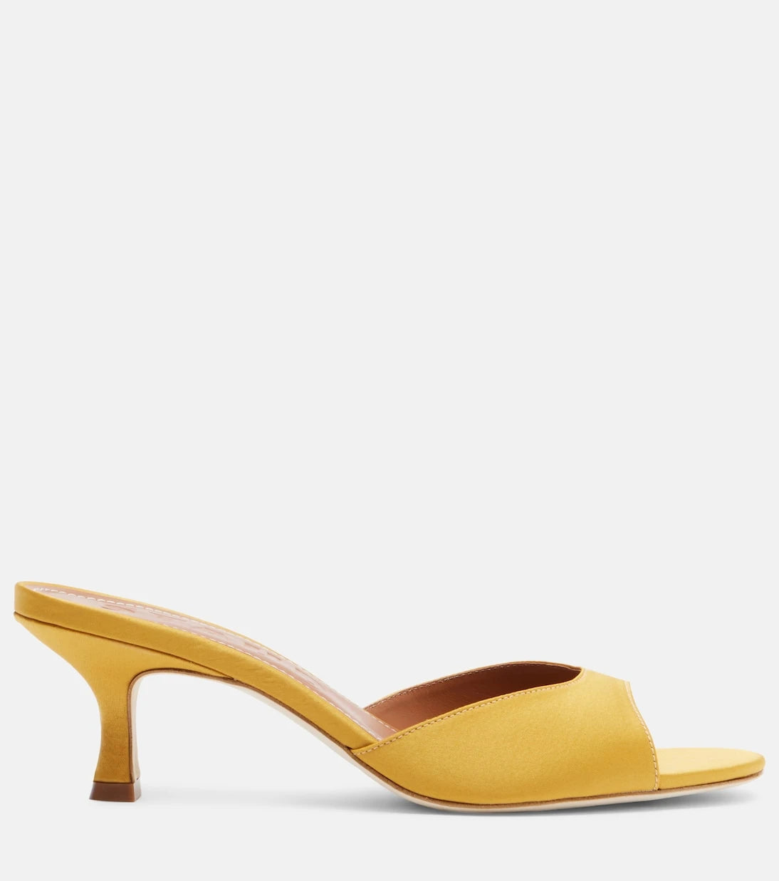 Staud - Brigitte leather-trimmed mules