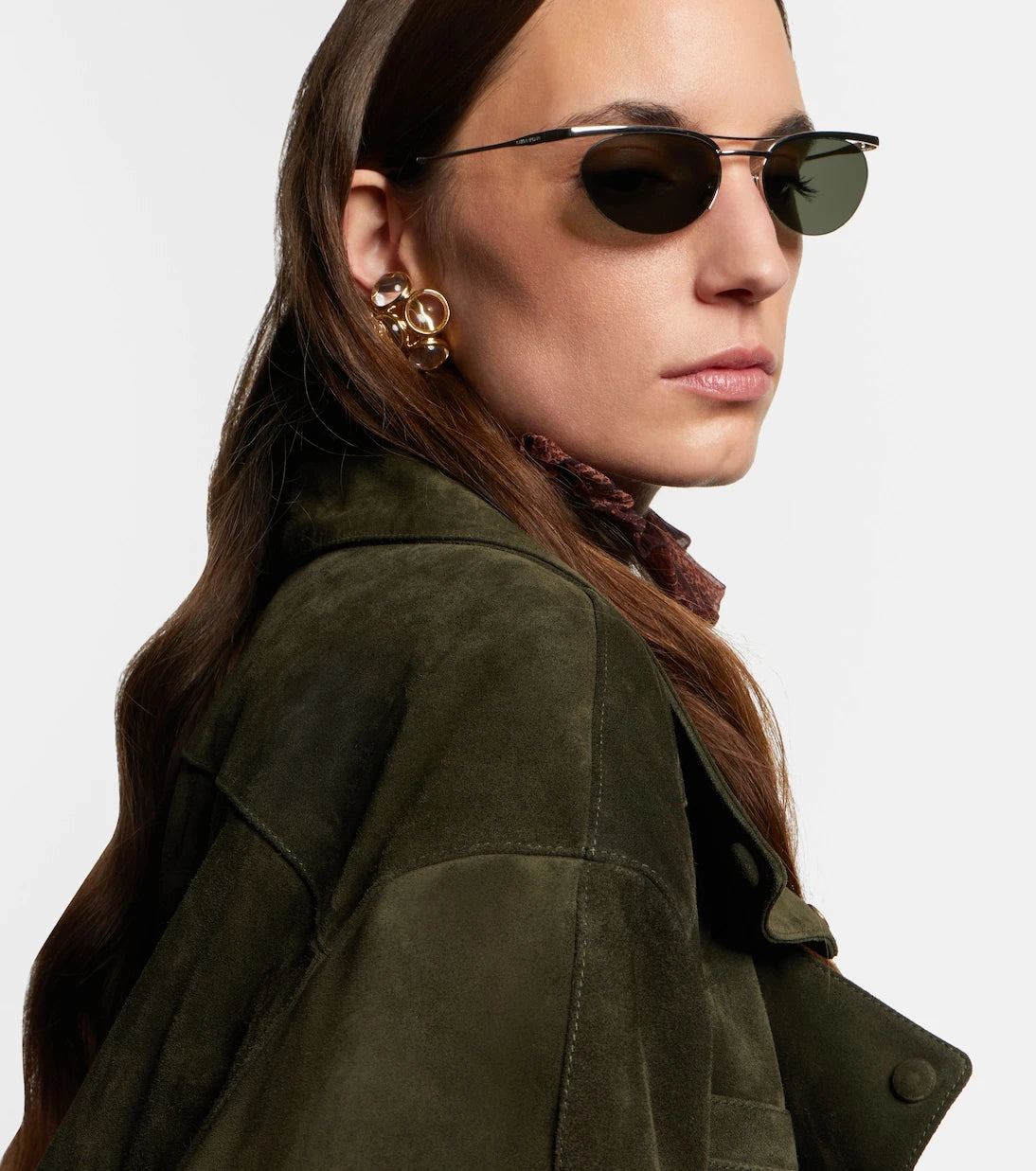 Saint Laurent - SL 862 oval sunglasses