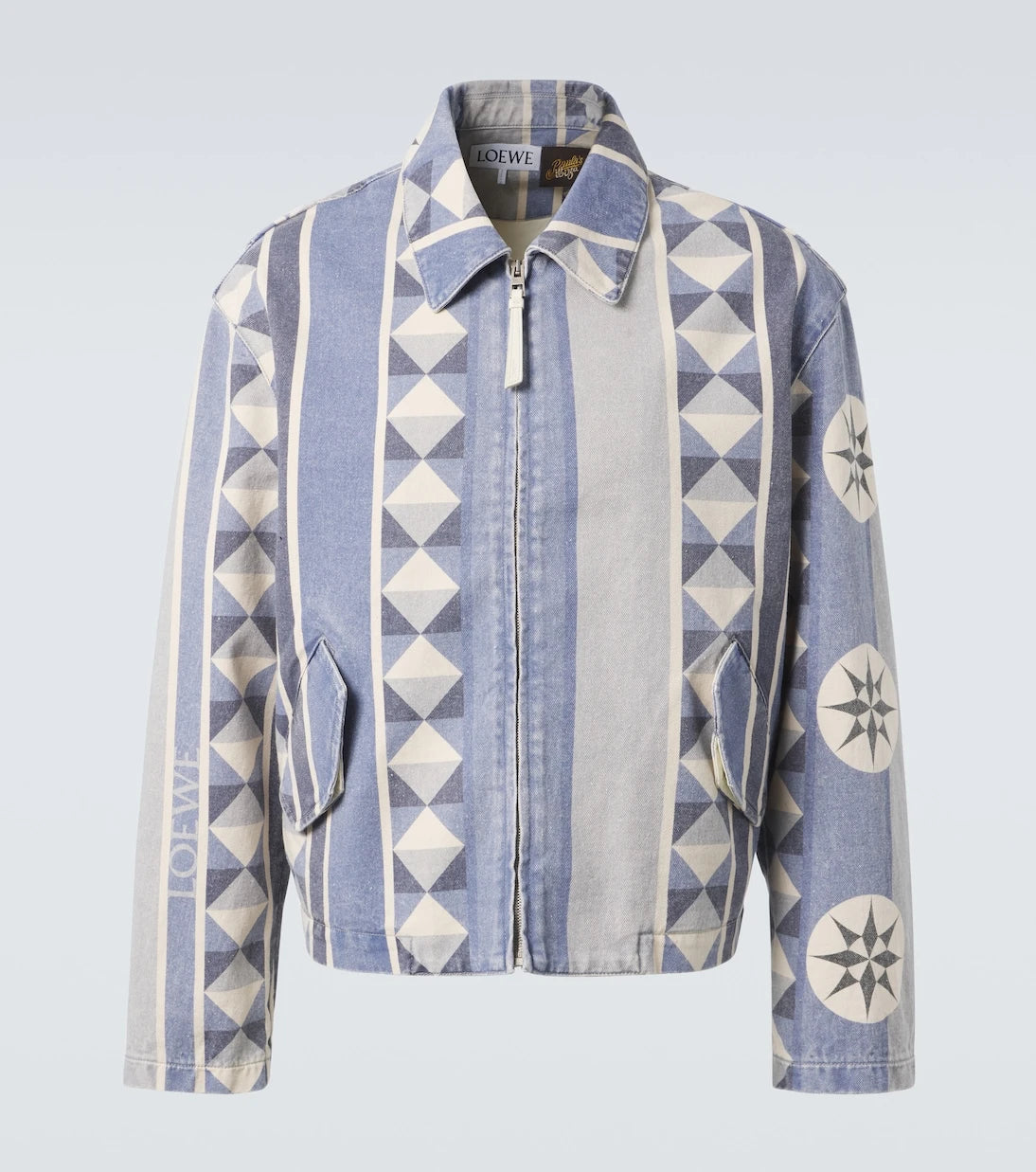 Loewe - Paula's Ibiza printed denim blouson