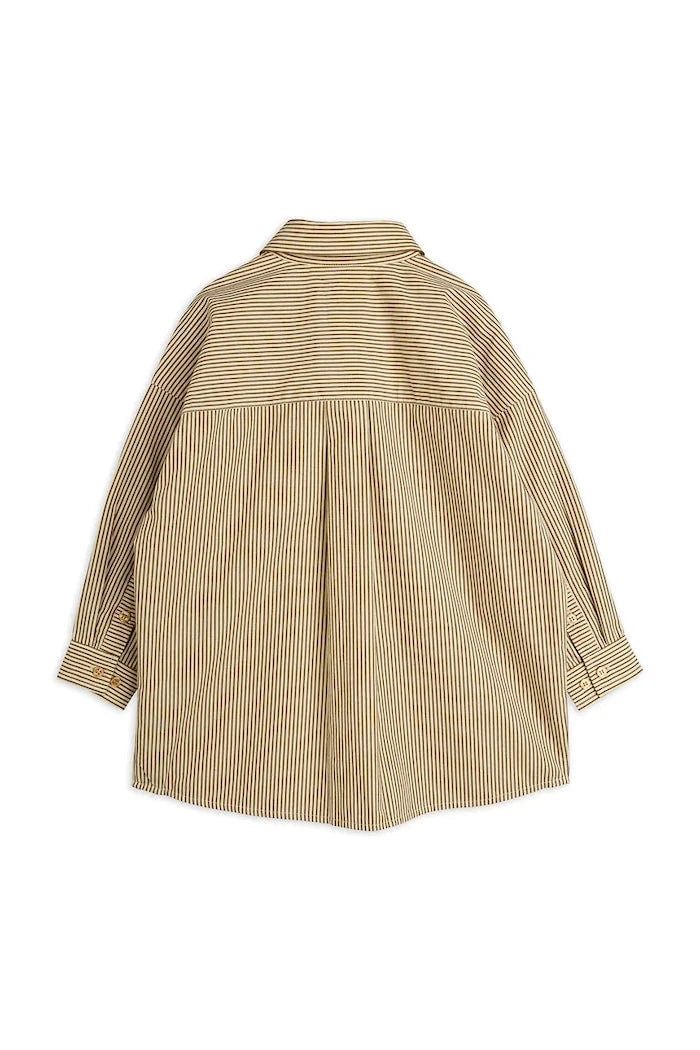 Mini Rodini риза за деца от памук Poplin