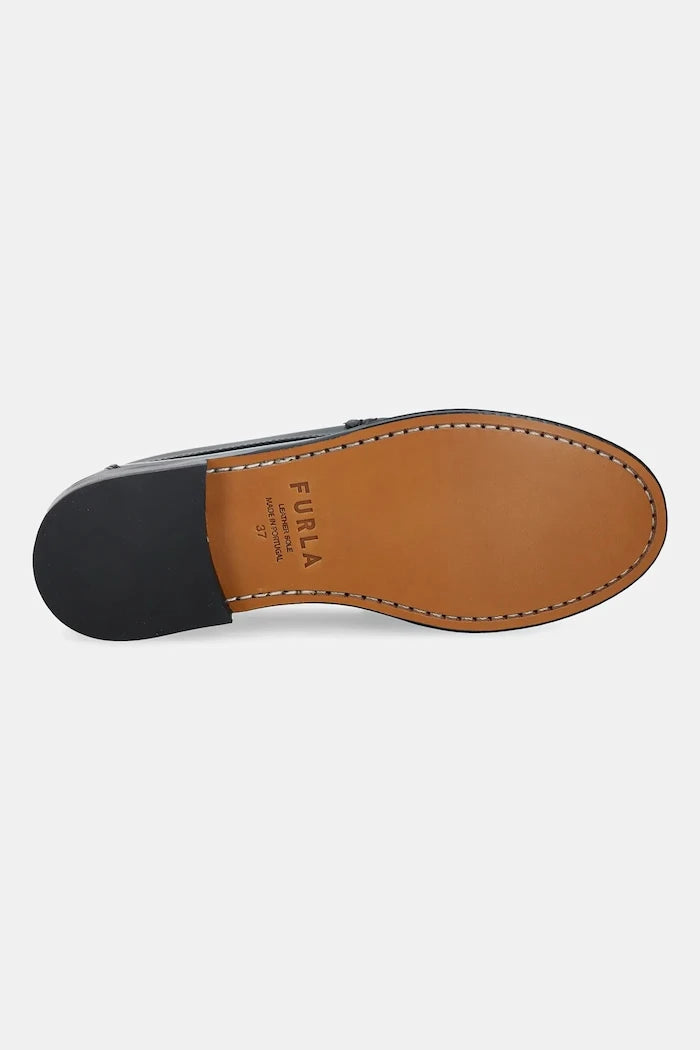 Кожени мокасини Furla College Loafer